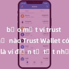 bảo mật ví trust như thế nào Trust Wallet có phải là ví điện tử tốt nhất tại Việt Nam không?